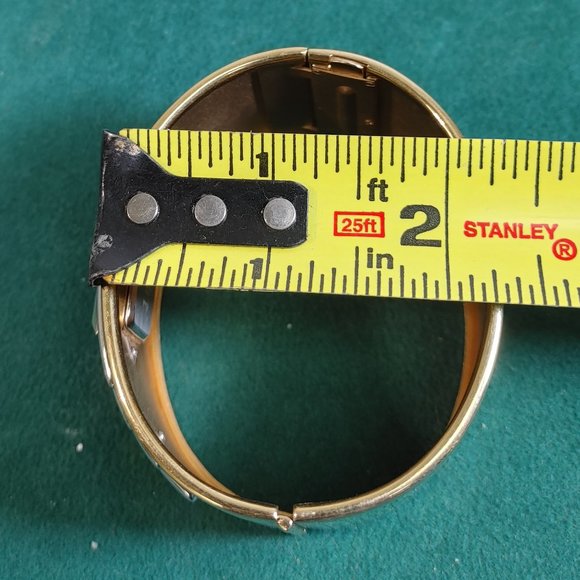 ALFRED DURANTE FRANKLIN MINT WATCH IN FUFF BRACELET - Picture 9 of 10